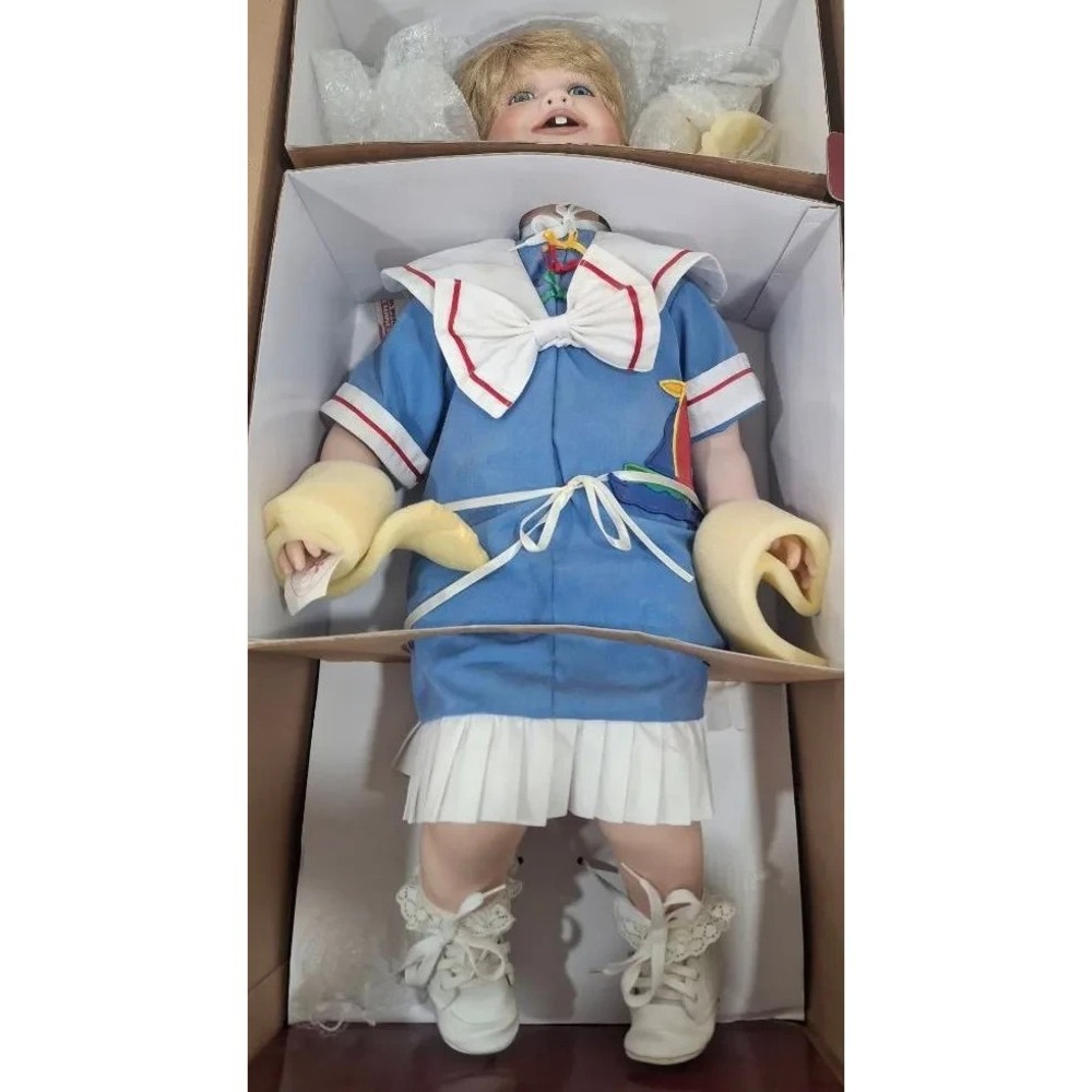 Vintage Treasured Heirloom Collection By KAIS INC Sage Marie Lrge Porcelain Doll